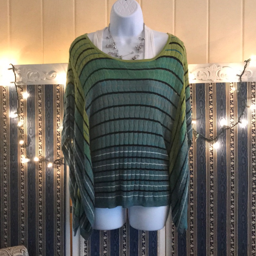 Ann Taylor Loft Large Sleeve Blouse